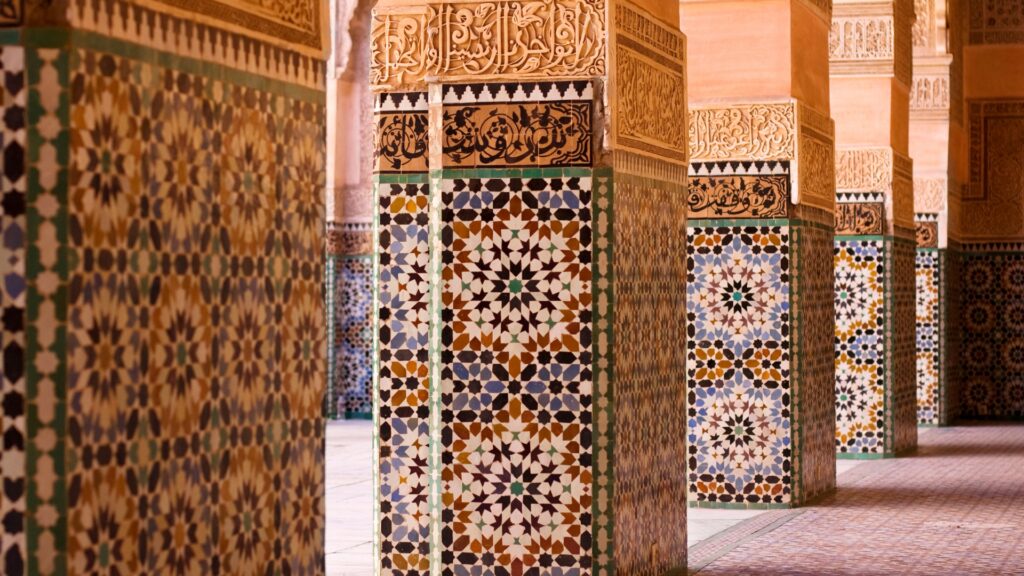 Zellige, zillij, tiles, Morocco