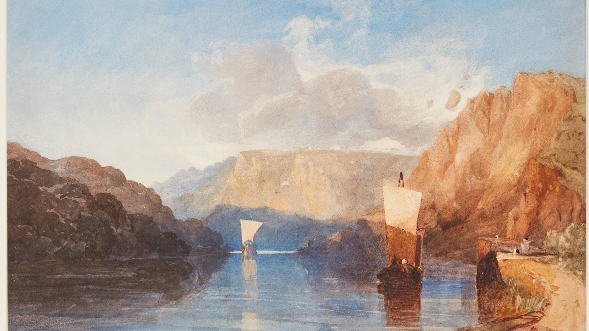 Blasting St. Vincent's Rock by Cotman