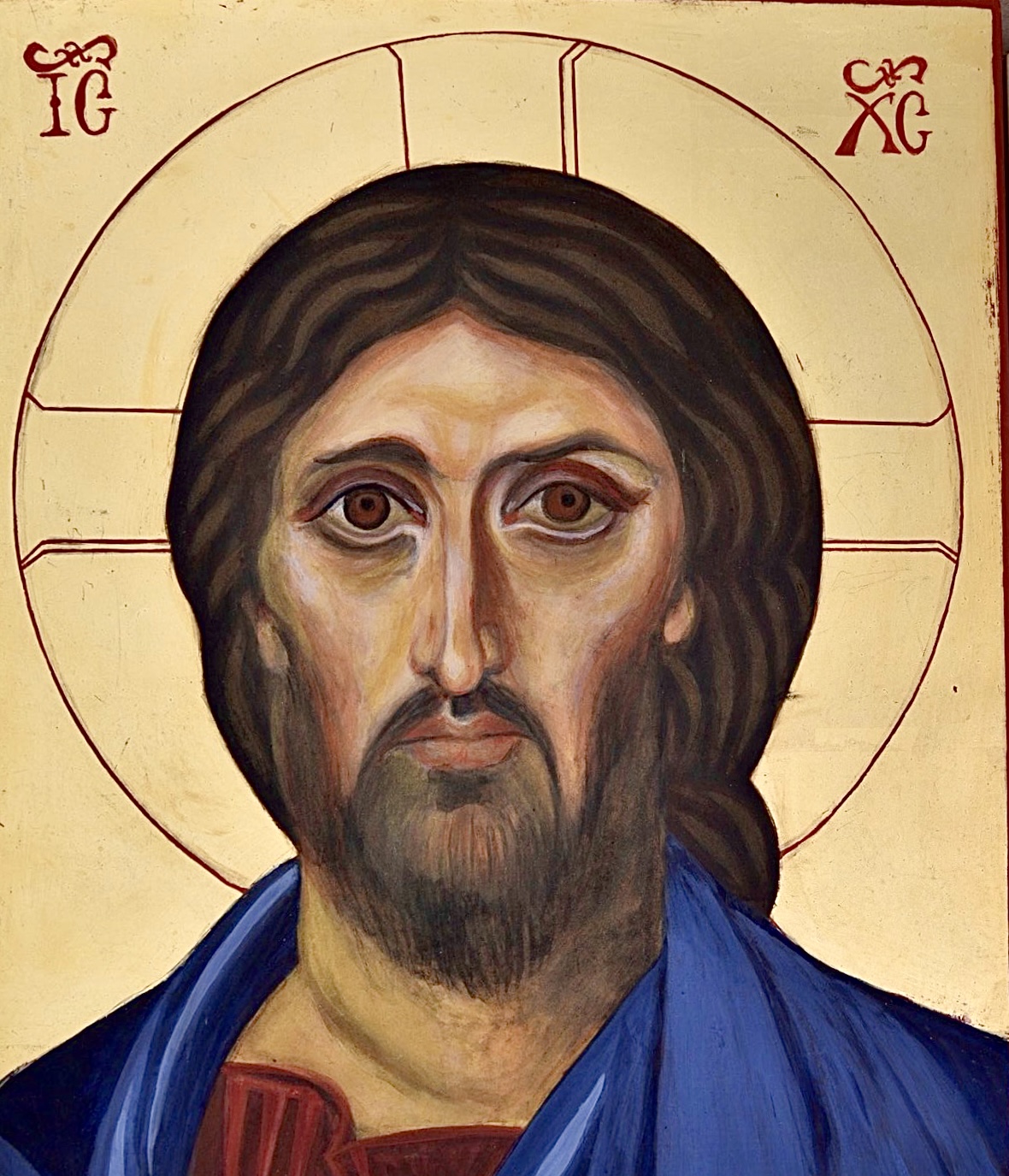 Christ Pantokrator by Anita Alden