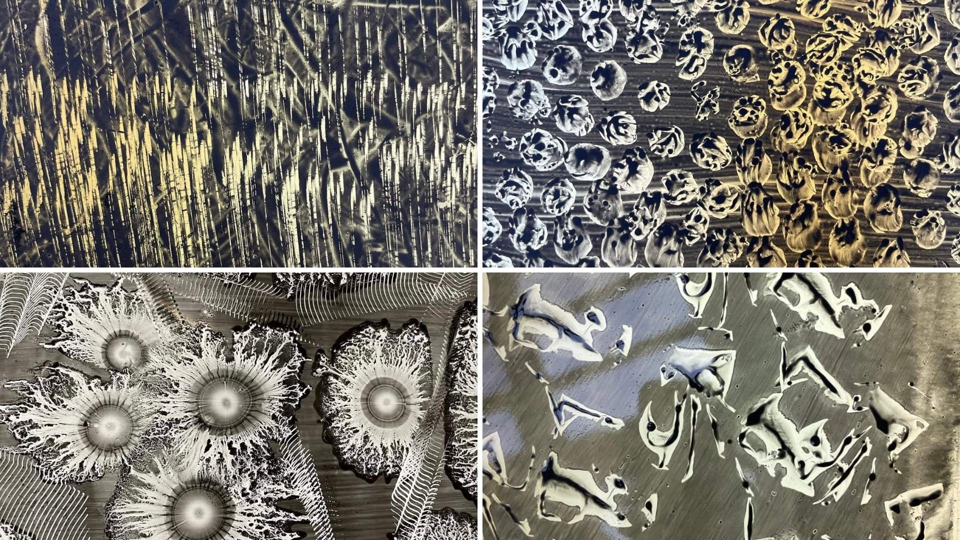 glass, textured