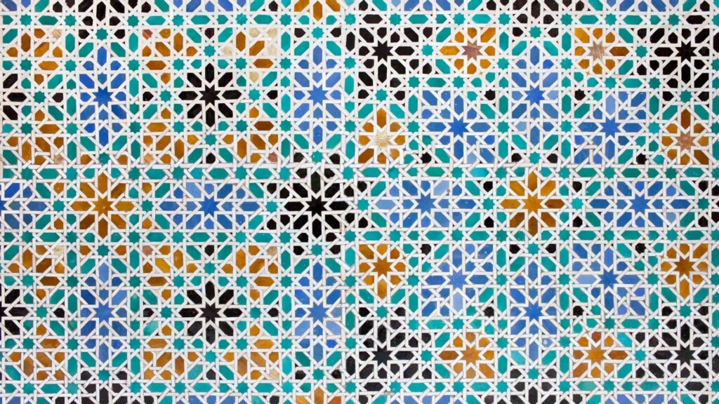 Alcazar, Eightfold Geometry, Azulejos, Tiles, Geometry